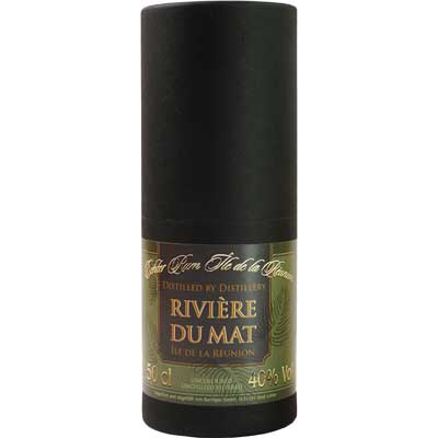 Rum Reunion Riviére du Mat  Echter Île Réunion Rum nce)  Vegan  Riviere du Mat Distillery île de la Réunion (Fra Frankreich 500ml-Fl