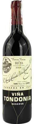 Vina Tondonia Reserva tinto